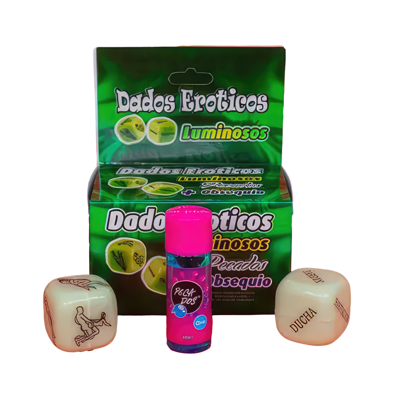 Dados Eroticos x2 + Aceite Caliente