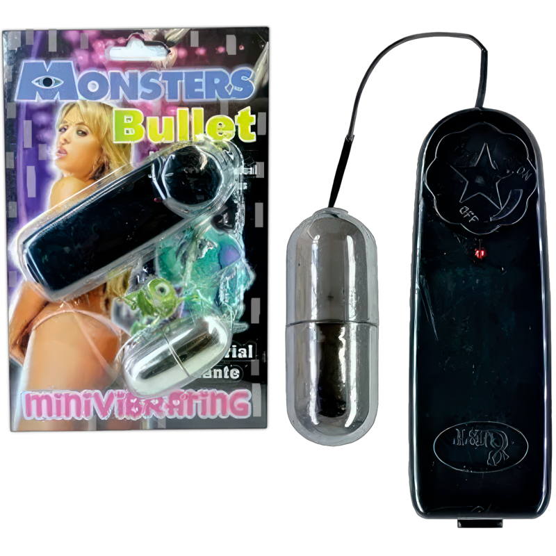 Huevo Vibrador Monster Metalizado